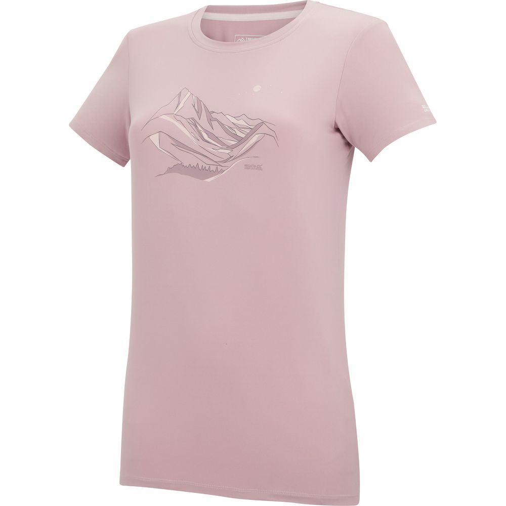 Regatta Fingal Stretch Funktionsshirt Damen powder-lilac Produktbild 2