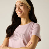Regatta Fingal Stretch Funktionsshirt Damen powder-lilac Produktbild 6