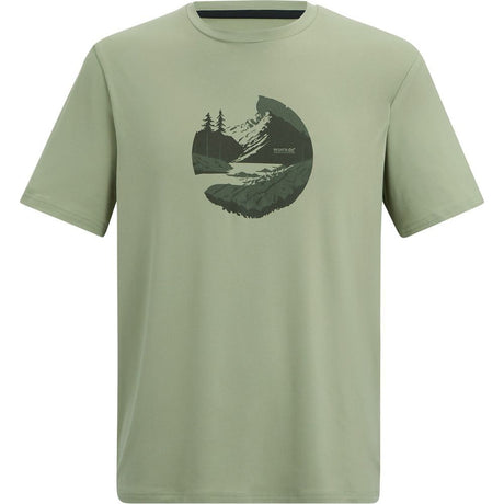 Regatta Fingal Stretch T-Shirt Herren light-sage Produktbild 0