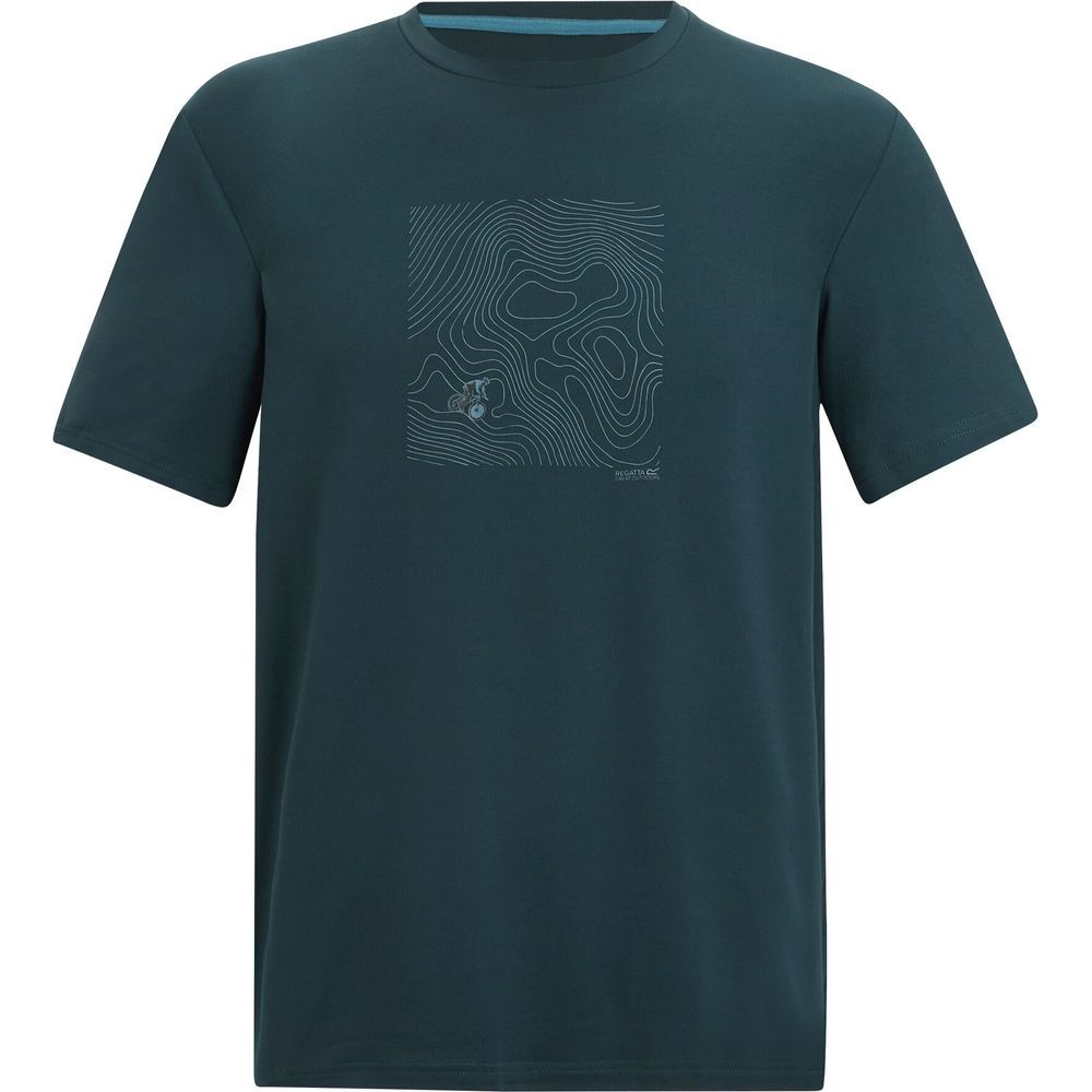 Regatta Fingal Stretch T-Shirt Herren night-sky Produktbild 0