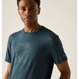 Regatta Fingal Stretch T-Shirt Herren night-sky Produktbild 6