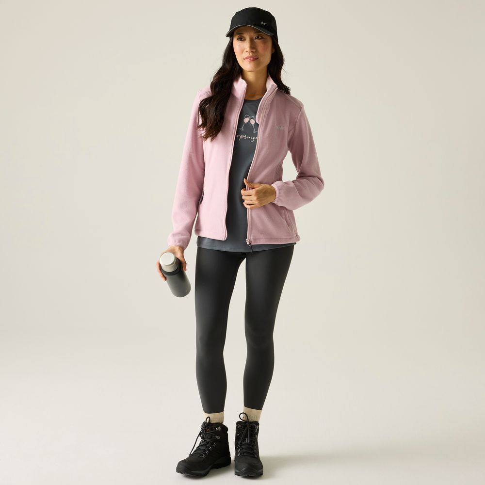 Regatta Floreo IV Fleecejacke Damen powderlilac Produktbild 2