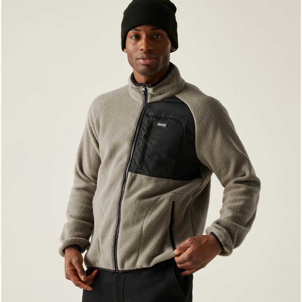 Regatta Frankieborg Herren Fleecejacke golden sand Produktbild 3