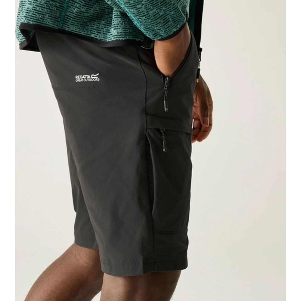Regatta Highton II lange Wandershorts für Herren ash Produktbild 5