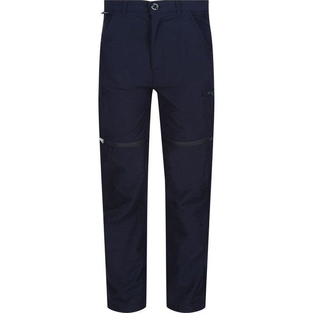 Regatta Highton Stretch Zip Off Walking Kinder Outdoorhose navy Produktbild 0