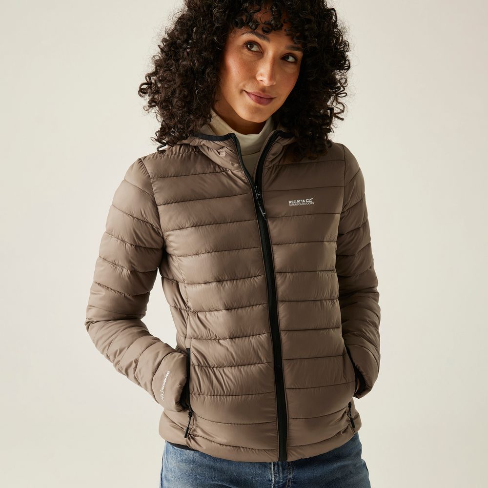 Regatta Hood Marizion Damen Isolationsjacke mocha Produktbild 5