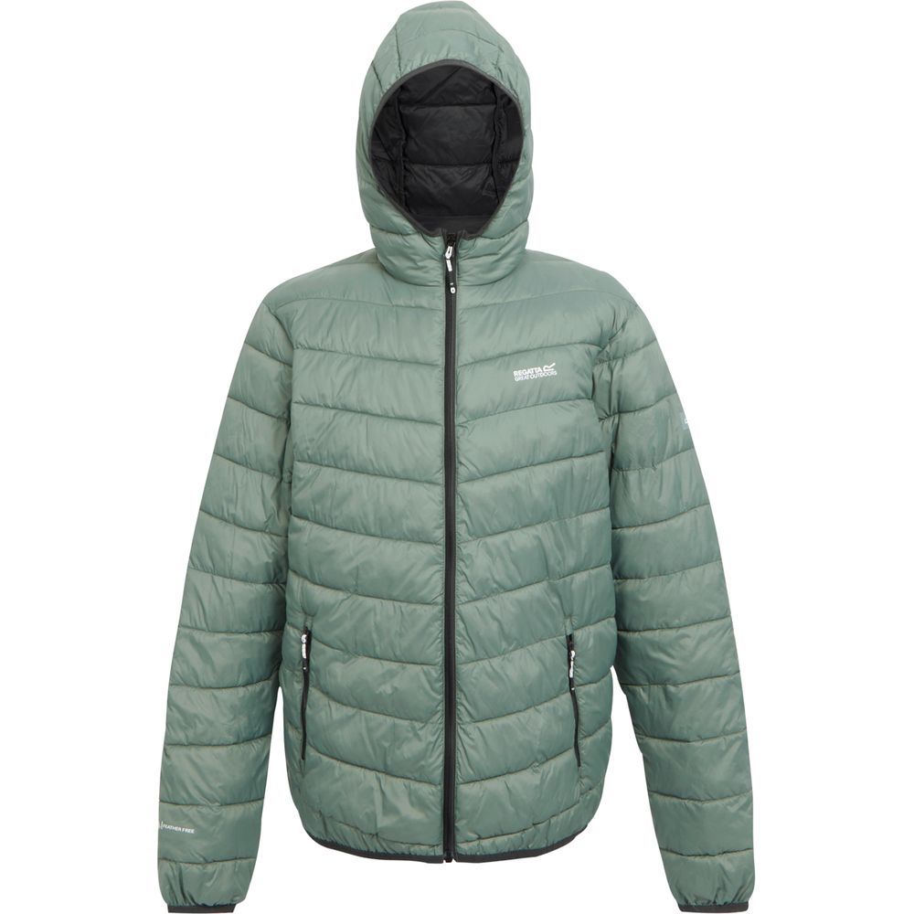 Regatta Hooded Hill Pack II Herren Isolationsjacke agave green Produktbild 0