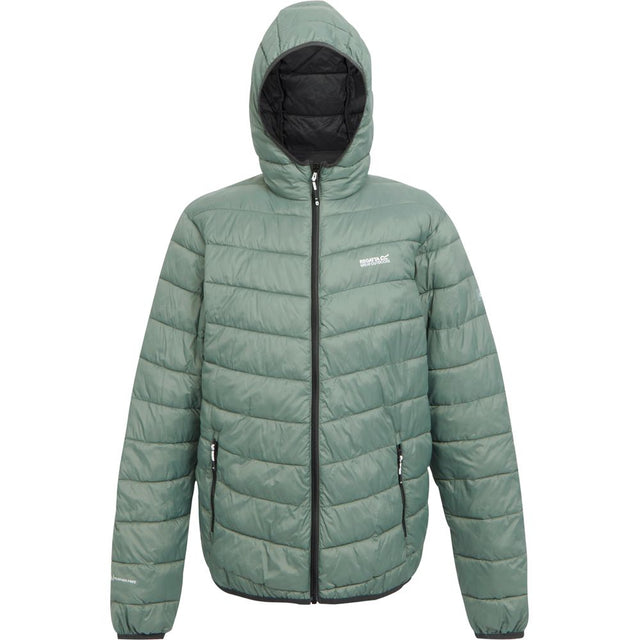 Regatta Hooded Hill Pack II Herren Isolationsjacke agave green Produktbild 0