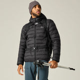 Regatta Hooded Marizion Herren Isolationsjacke black/burnt henna Produktbild 0