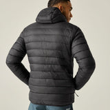 Regatta Hooded Marizion Herren Isolationsjacke black/burnt henna Produktbild 2