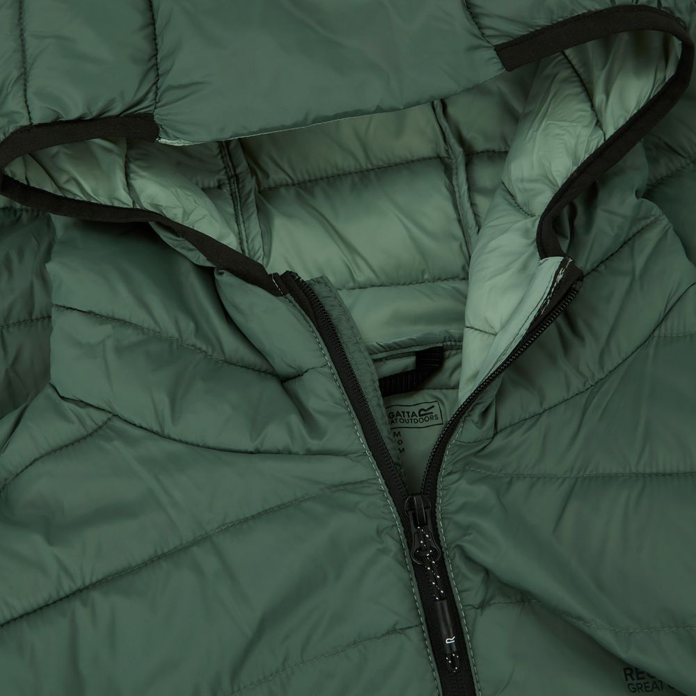 Regatta Hooded Marizion Herren Isolationsjacke drkforestgrn Produktbild 4