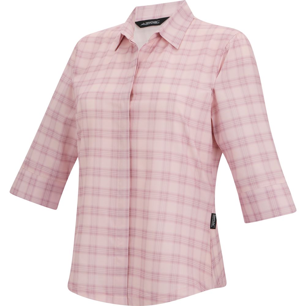 Regatta Keralin T-Shirt Damen pink haze check Produktbild 2