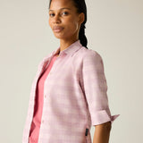 Regatta Keralin T-Shirt Damen pink haze check Produktbild 6