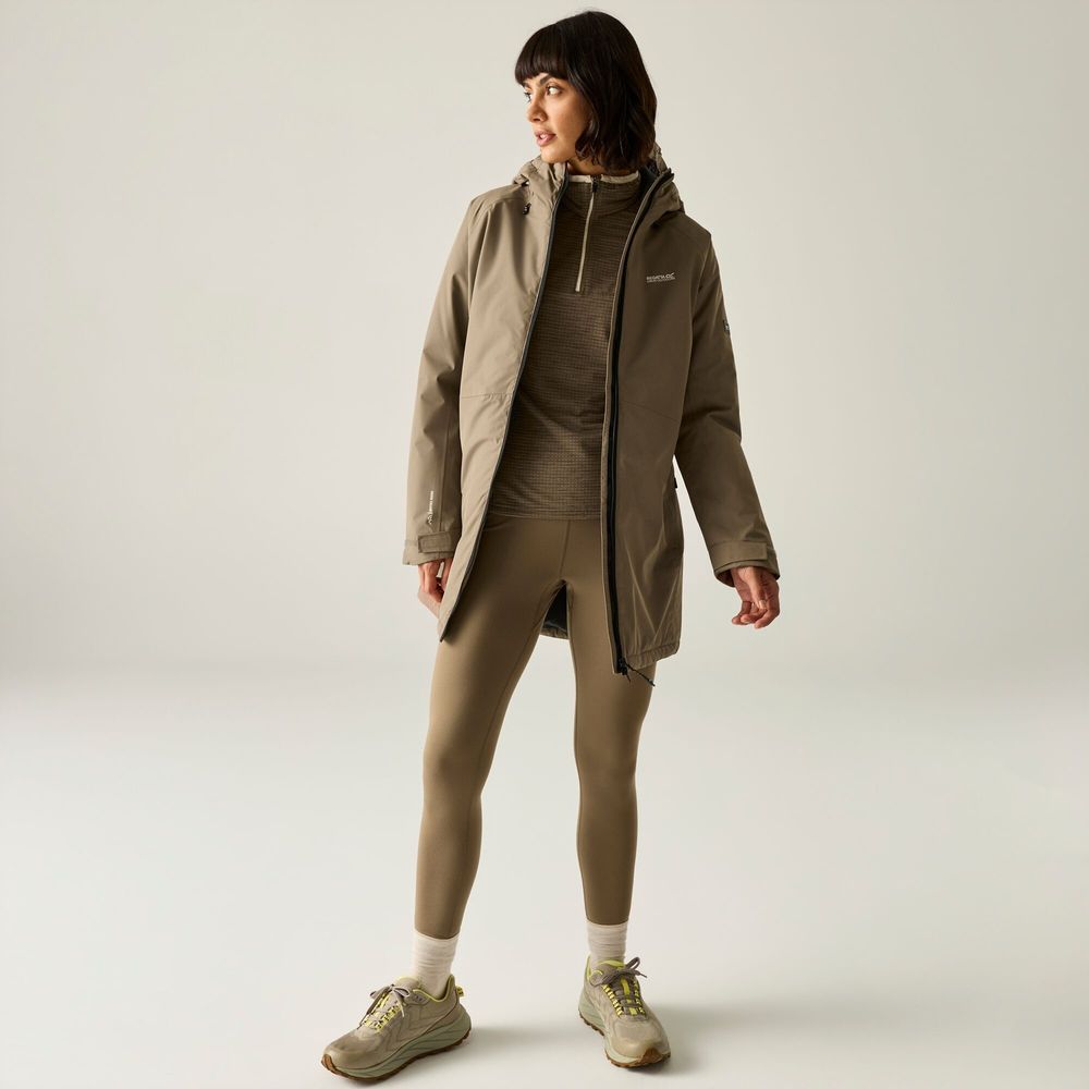 Regatta Mabrie Damen Isolationsjacke mocha Produktbild 1
