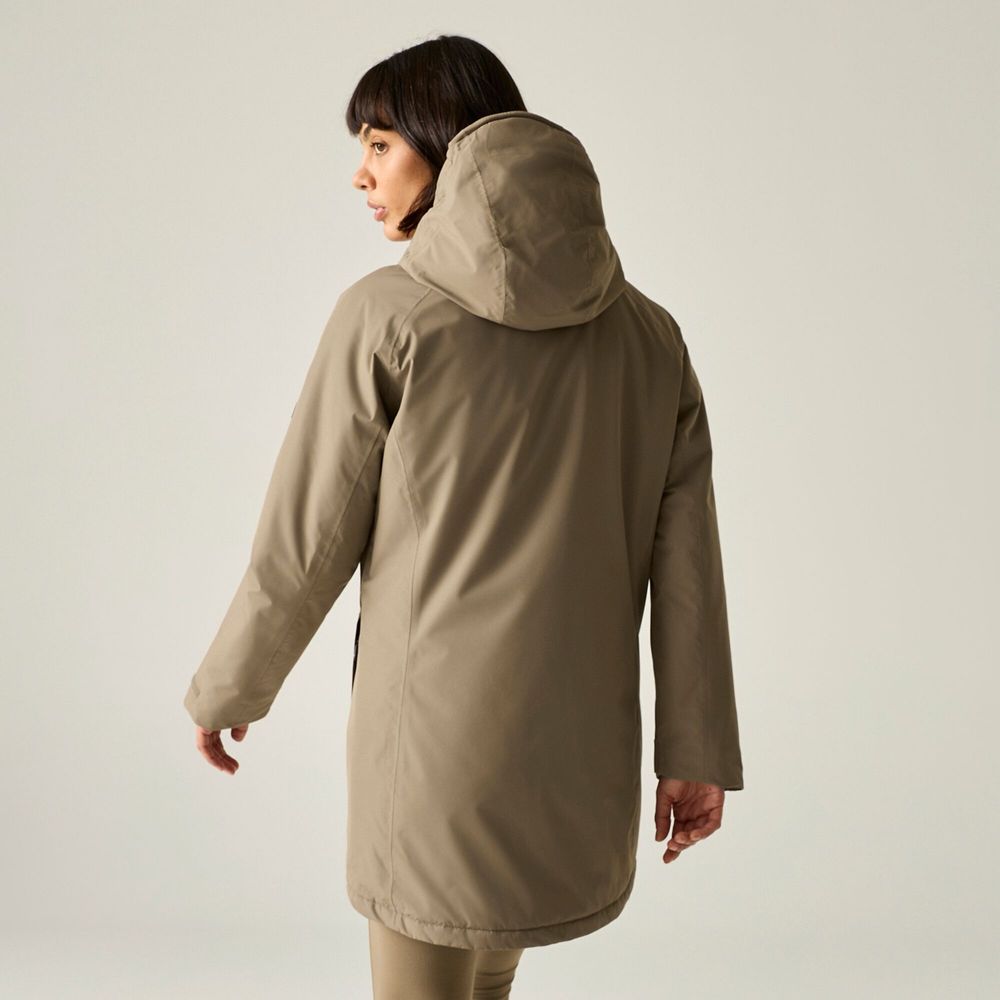 Regatta Mabrie Damen Isolationsjacke mocha Produktbild 2