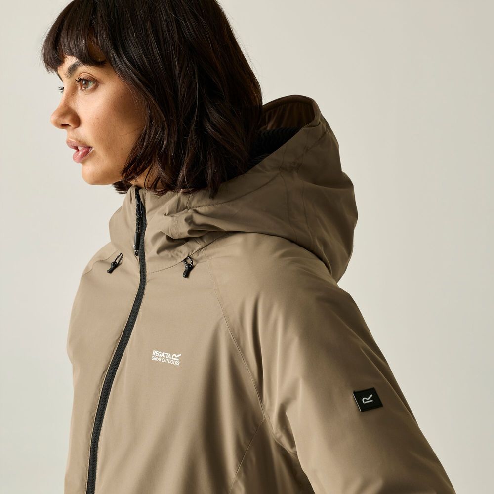 Regatta Mabrie Damen Isolationsjacke mocha Produktbild 4