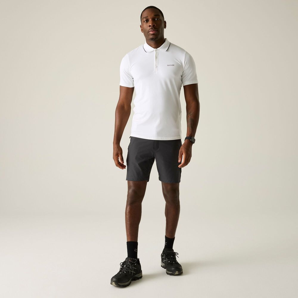 Regatta Maverik Stretch Poloshirt Herren white Produktbild 5