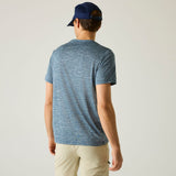 Regatta Men's Fingal Edition Marl T-Shirt Funktionsshirt Herren china-blue Produktbild 4