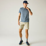 Regatta Men's Fingal Edition Marl T-Shirt Funktionsshirt Herren china-blue Produktbild 5