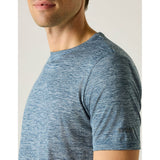 Regatta Men's Fingal Edition Marl T-Shirt Funktionsshirt Herren china-blue Produktbild 6