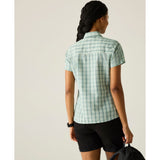 Regatta Mindano VIII T-Shirt Damen ocean mist - ivy moss check Produktbild 4