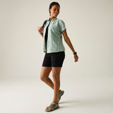 Regatta Mindano VIII T-Shirt Damen ocean mist - ivy moss check Produktbild 5