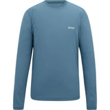 Regatta Mindo Anti Insect Langarmshirt Herren china-blue Produktbild 0