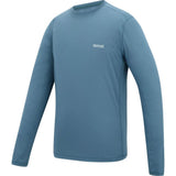 Regatta Mindo Anti Insect Langarmshirt Herren china-blue Produktbild 2