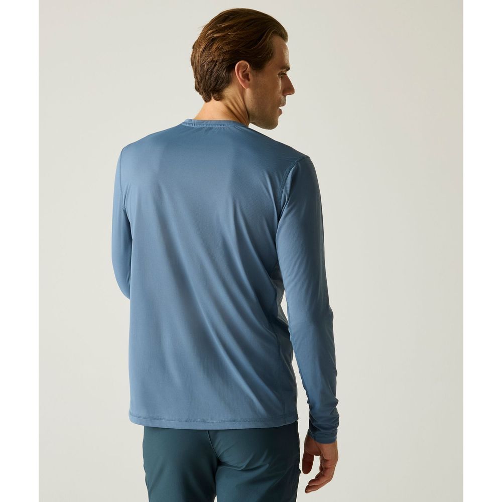 Regatta Mindo Anti Insect Langarmshirt Herren china-blue Produktbild 4