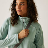 Regatta Montes Damen Fleece-Pullover green haze Produktbild 3