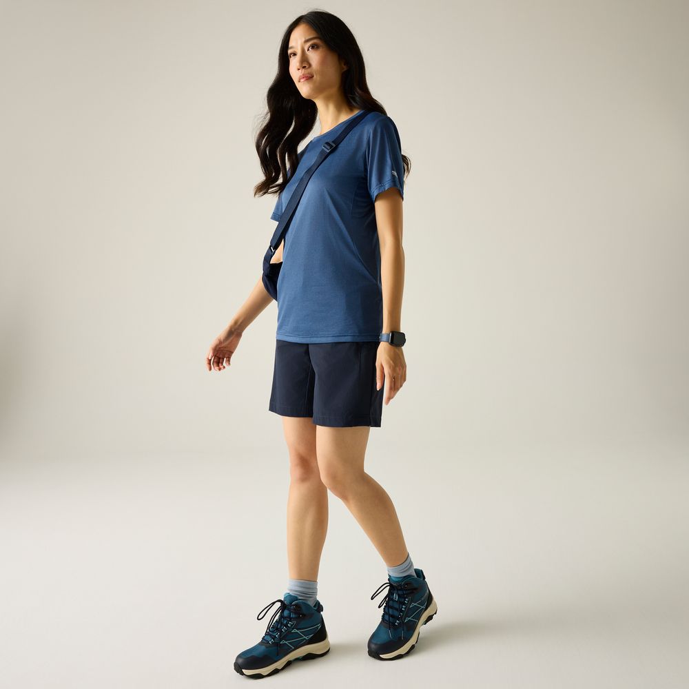 Regatta Mountain II Walking Short Damen navy Produktbild 5