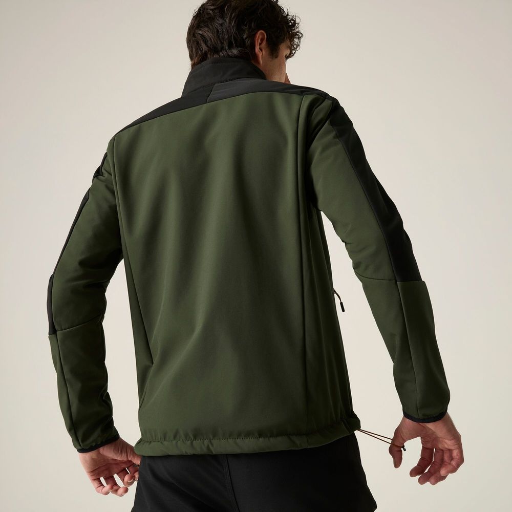 Regatta Moutdale Herren Softshelljacke darkkhak-blk Produktbild 2