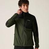 Regatta Moutdale Herren Softshelljacke darkkhak-blk Produktbild 5