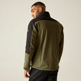 Regatta Moutdale Herren Softshelljacke olivengt blk Produktbild 4