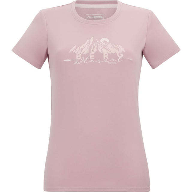 Regatta Slogan Funktionsshirt Damen powder-lilac Produktbild 0
