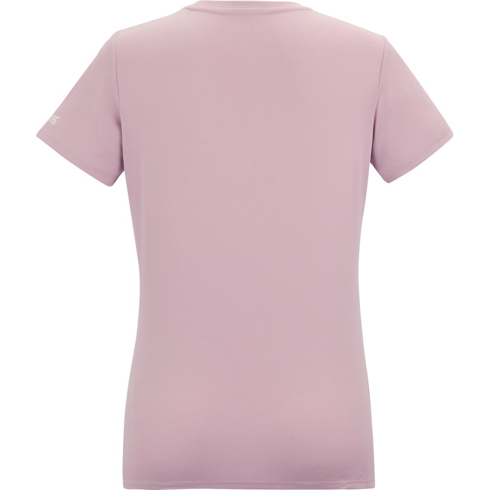 Regatta Slogan Funktionsshirt Damen powder-lilac Produktbild 1