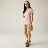 Regatta Slogan Funktionsshirt Damen powder-lilac Produktbild 5