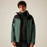 Regatta Wentwood 3in1 Herren 3-in-1-Jacke dark forest green-black Produktbild 4