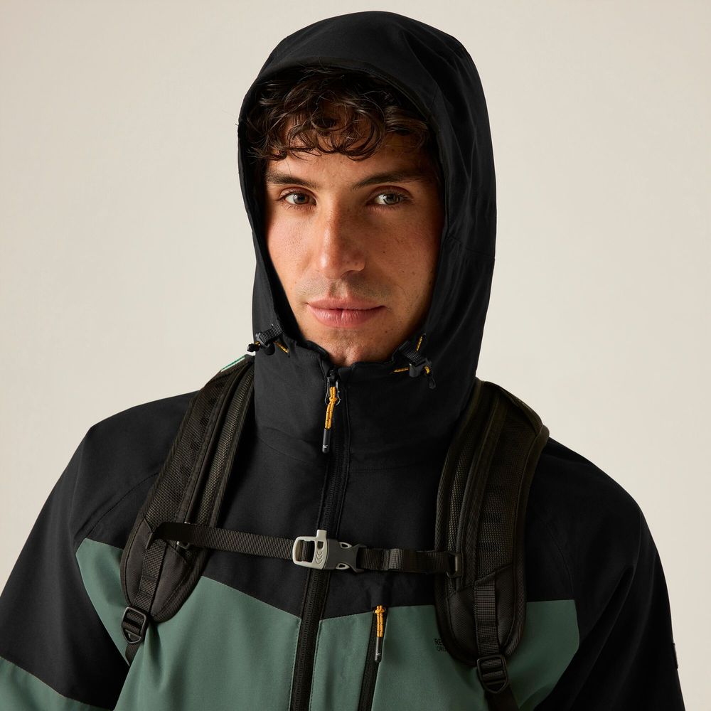 Regatta Wentwood 3in1 Herren 3-in-1-Jacke dark forest green-black Produktbild 5