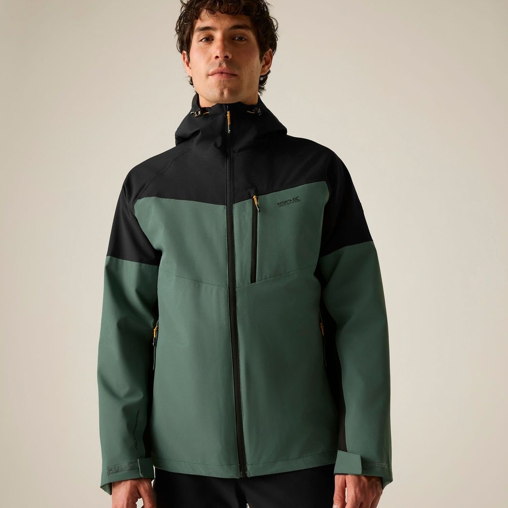 Regatta Wentwood 3in1 Herren 3-in-1-Jacke dark forest green-black Produktbild 7