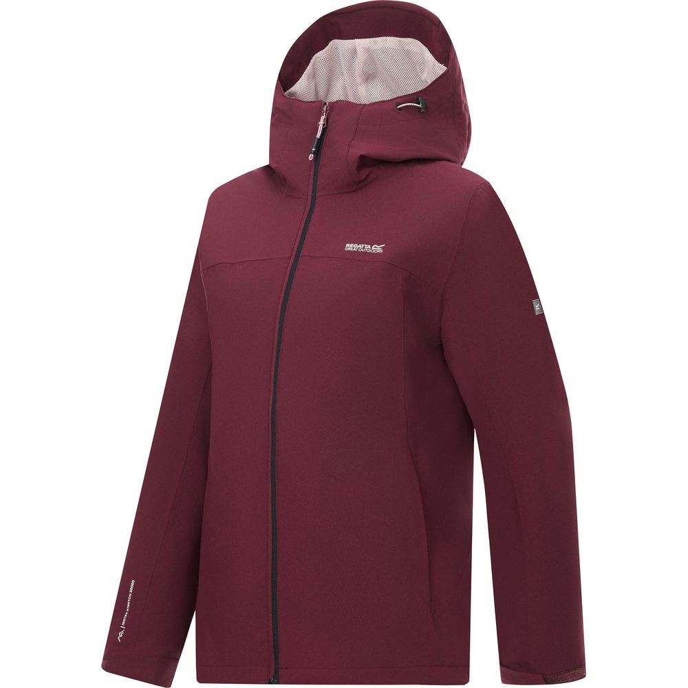 Regatta Wentwood Damen 3-in-1 Outdoorjacke fig Produktbild 1