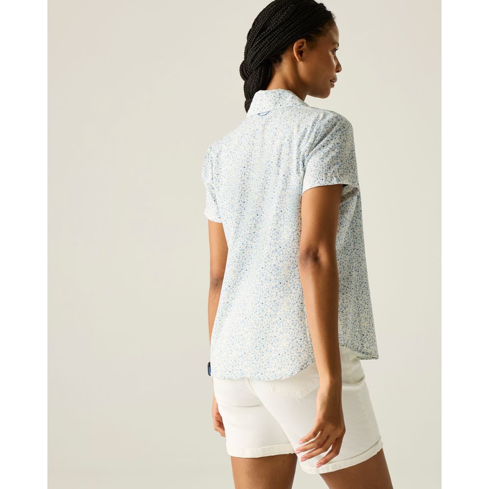 Regatta Women's Anti-Insect Travel Light Shirt Damen barely white falling petals print Produktbild 3