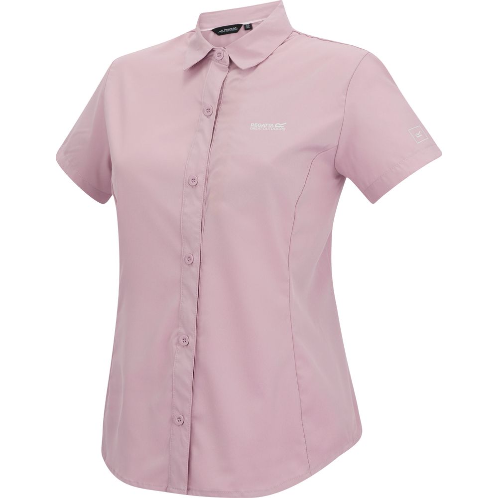Regatta Women's Anti-Insect Travel Light Shirt Damen powder lilac solid Produktbild 2