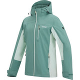 Regatta Women's Bosfield Damen Hardshelljacke ivy-moss / ocean-mist Produktbild 2