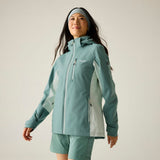 Regatta Women's Bosfield Damen Hardshelljacke ivy-moss / ocean-mist Produktbild 3