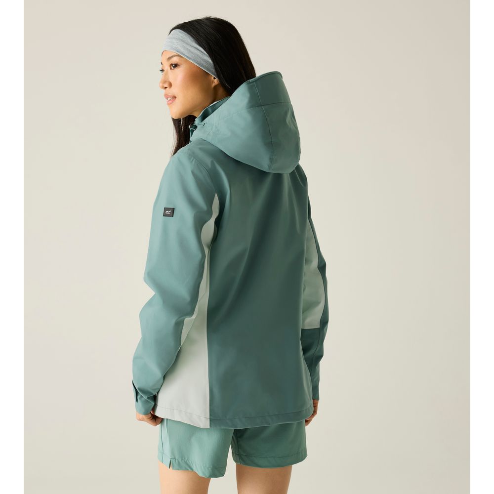 Regatta Women's Bosfield Damen Hardshelljacke ivy-moss / ocean-mist Produktbild 4