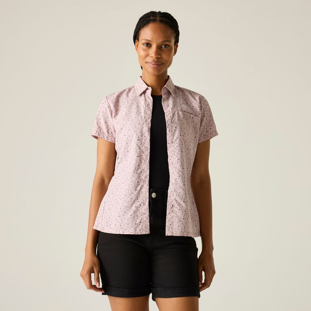 Regatta Women's Mindano VIII T-Shirt Damen powder lilac - petal print Produktbild 3