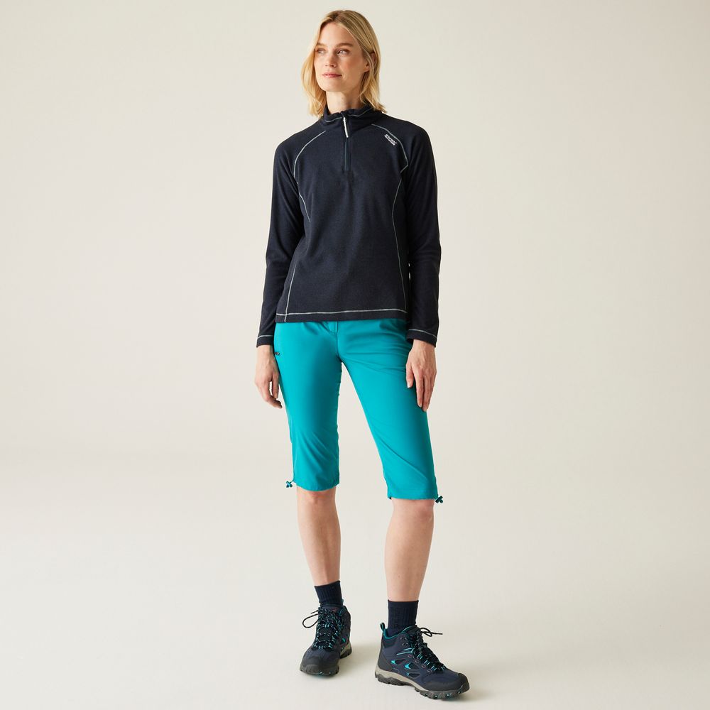 Regatta Womens Montes Damen Fleecejacke navy-black Produktbild 5