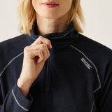 Regatta Womens Montes Damen Fleecejacke navy-black Produktbild 6