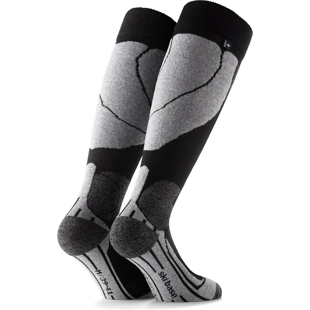 Rohner Damen Skisocken L/R schwarz-grau Produktbild 1
